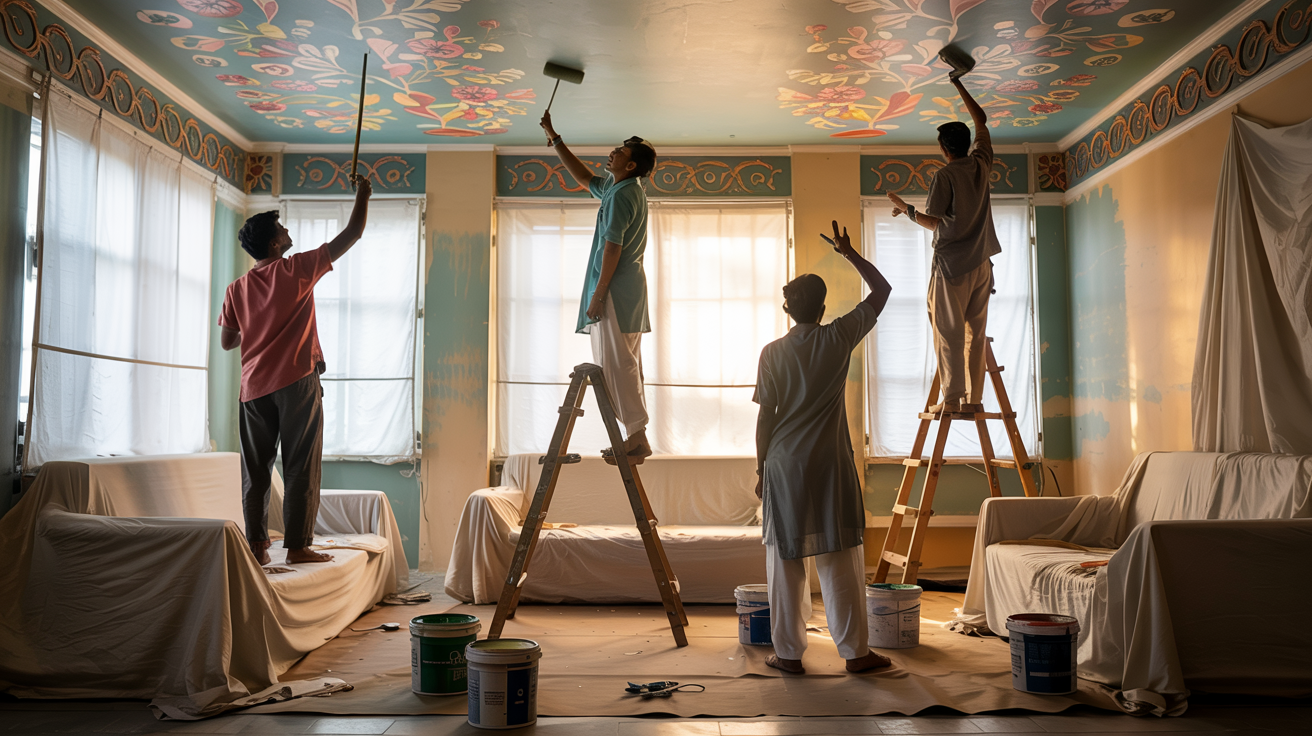 Ceiling Painting Services