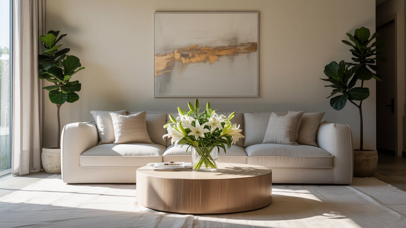 Living Room Painting and Decoration Services