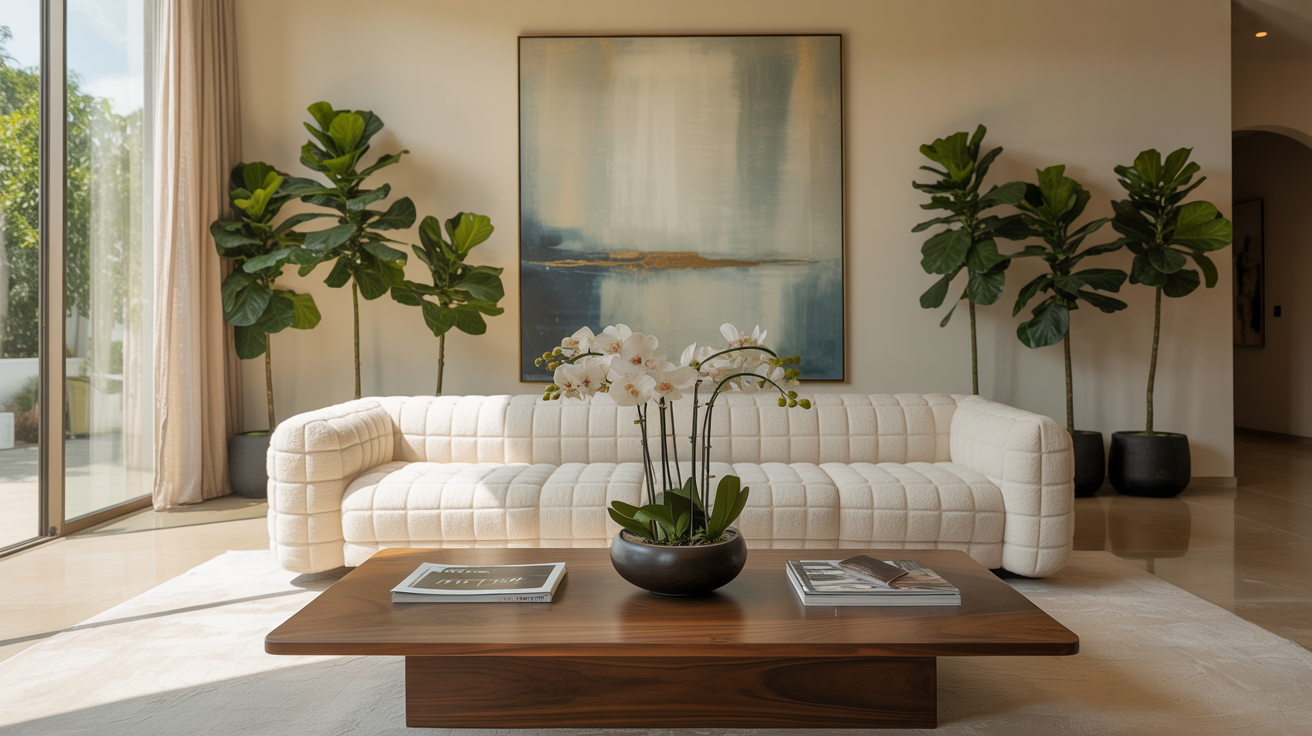 Living Room Painting and Decoration Services