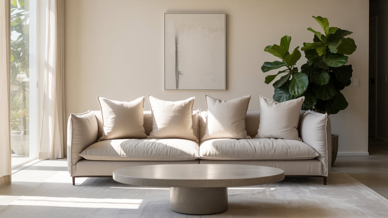 Living Room Painting and Decoration Services